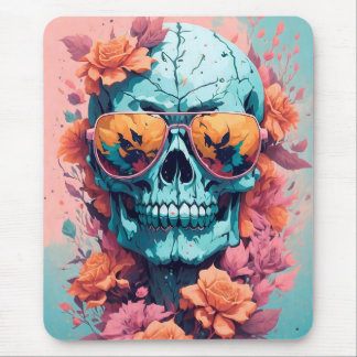 Calavera Floral Colorida Musmatta