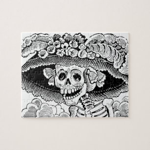Calavera Garbancera (Catrina) vid José Posada Pussel
