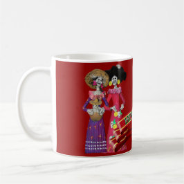 Calavera Hermanas Kaffemugg