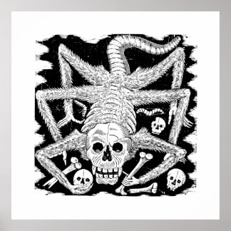 Calavera Huertista av José Guadalupe Posada Poster