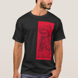 Calavera i Röd T Shirt