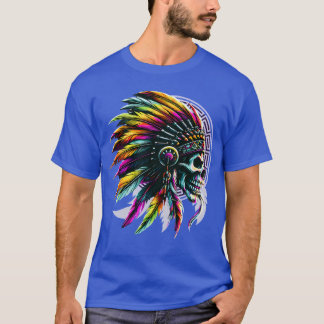 Calavera Indio Nativo T Shirt