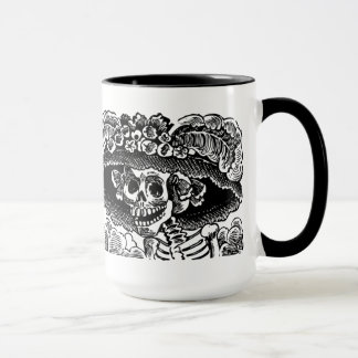 Calavera kopplar ihop mugg