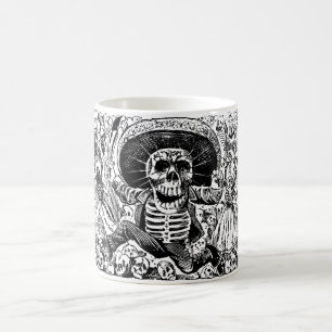 Calavera Oaxaqueña av José Guadalupe Posada Kaffemugg