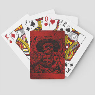 Calavera Oaxaqueña från José Guadalupe Posada Spelkort
