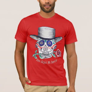 Calavera Ro Halloween T Shirt