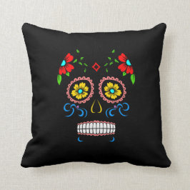 Calavera - Socker Skalle Kudde