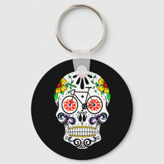 Calavera - Sugar Skull Bike Nyckelring