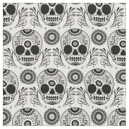 Calaveras - Döskallar - Dia de Los Muertos Tyg