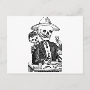 Calaveras från Guadalajara, Mexico Vykort