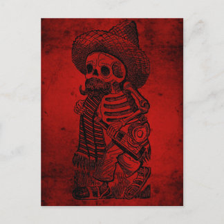 Calaveras från Heap av José Guadalupe Posada Vykort