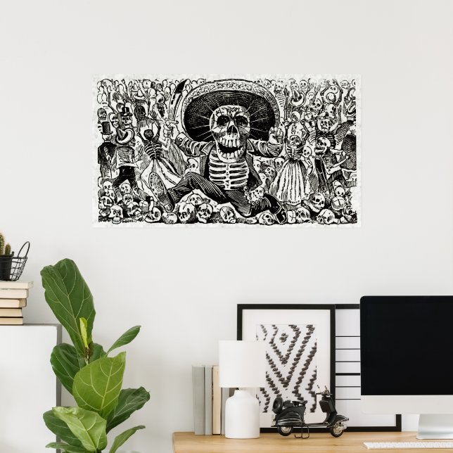 Calaveras Oaxaquena Poster (Hemmakontoret)
