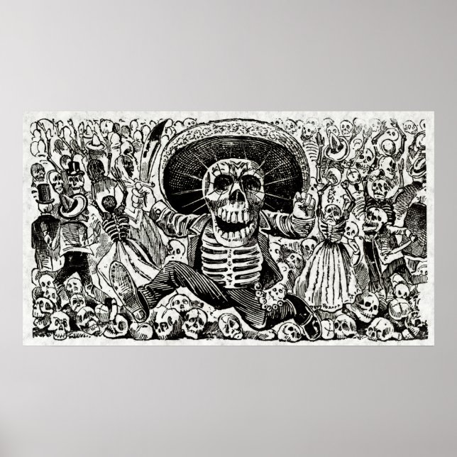 Calaveras Oaxaquena Poster (Framsidan)