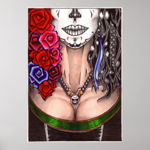 Calaveras Skriv ut Poster