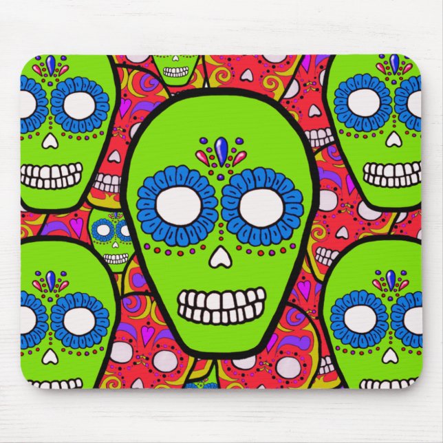 Calaveras Sugar Döskallars Musmatta (Framsidan)