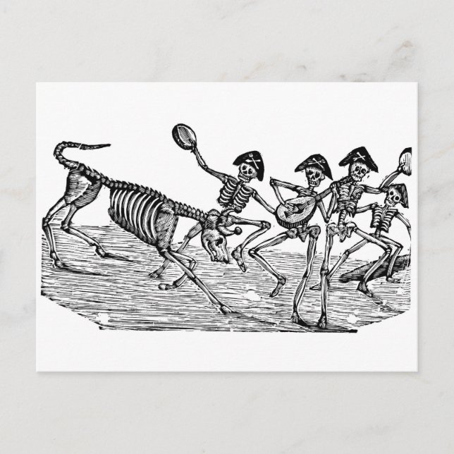 Calaveras vid Running of the Bulls c. 1 800 Vykort (Framsida)