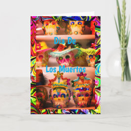 Calaveritas de Azucar, 5-tums x 7-tums gratulation Kort