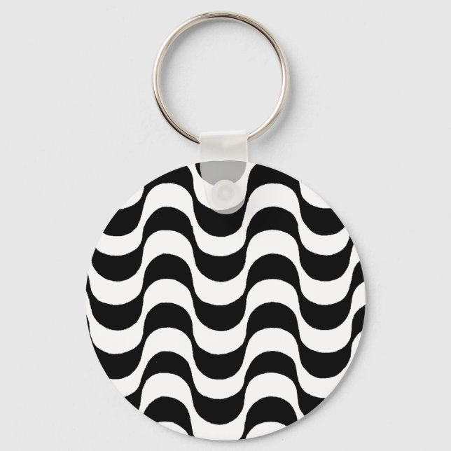 Calçadão de Copacabana Rio de Janeiro Brasil Nyckelring (Framsida)