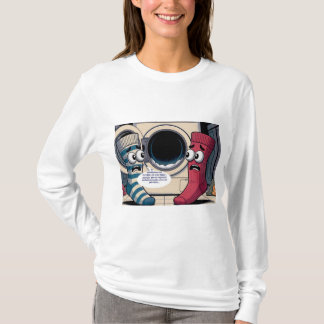 calcetines asustados t shirt