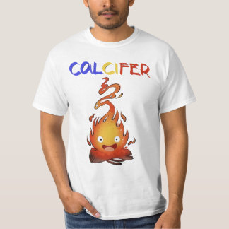 Calcifer fire redcalcifer,howls flytta castle,dian t shirt