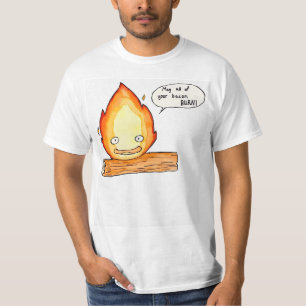 Calcifer kan få all din kakburk t shirt