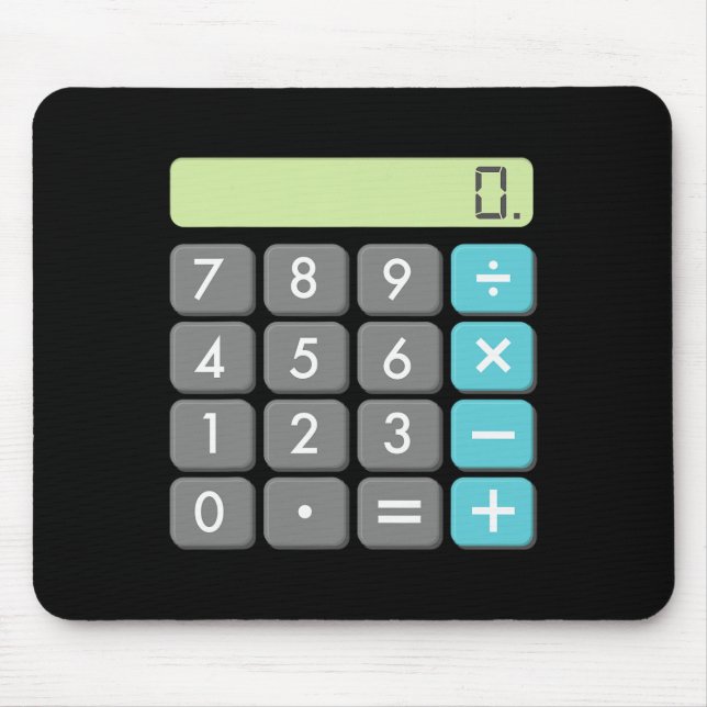 Calculator Halloween Costume Math Geek Coola Scary Musmatta (Framsidan)