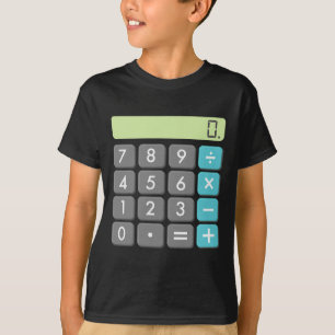 Calculator Halloween Costume Math Geek Coola Scary T Shirt