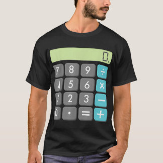 Calculator Halloween Costume Shirt Math Geek Coola T Shirt