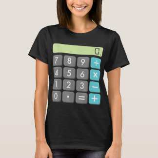 Calculator Halloween Costume Shirt Math Geek Coola T Shirt