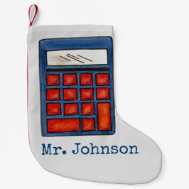 Calculator Math Class Lacher Education School Liten Julstrumpa