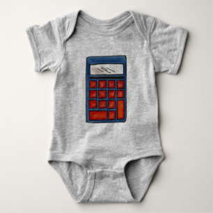 Calculator Math Nerd Mathematics Numbers Lärare Tee Shirt