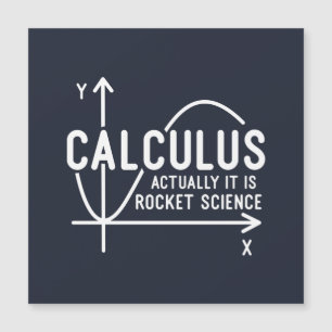 Calculus har faktiskt sin Rocket Science Funny Mat