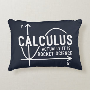 Calculus har faktiskt sin Rocket Science Funny Mat Prydnadskudde