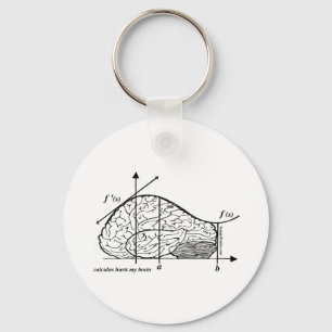 Calculus Ontr min hjärna Nyckelring