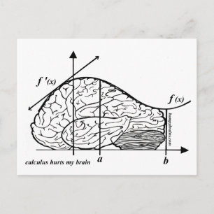 Calculus Ontr min hjärna Vykort