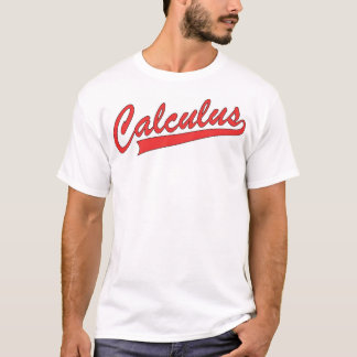 Calculusbaseballskjorta T Shirt