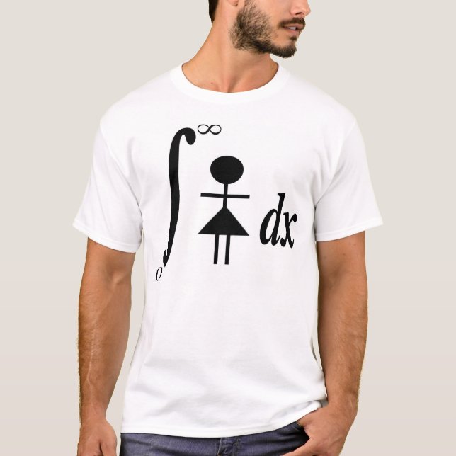 Calculusflicka T-shirt (Framsida)