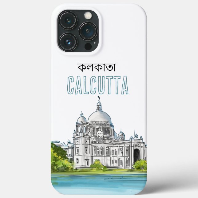 Calcutta ’Victoria Memorial’ Kolkata Bengali (Baksida)