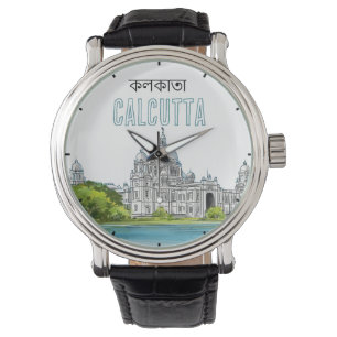 Calcutta ’Victoria Memorial’ Kolkata Bengali Armbandsur