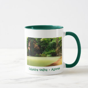Caldeira Velha - Azores mugg