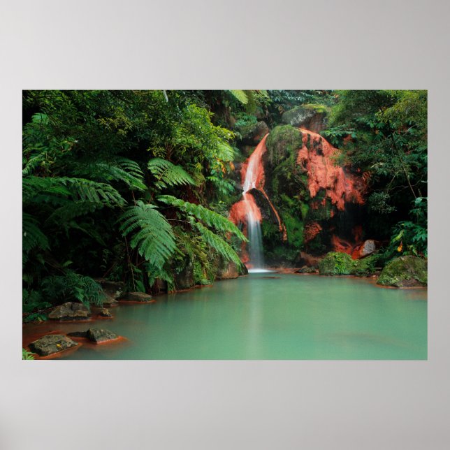Caldeira Velha Park, Azorerna Poster (Framsidan)