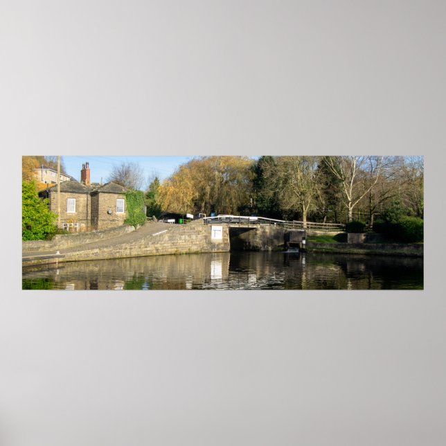 Calder and Hebble Navigation: Salterhebble Locks Poster (Framsidan)