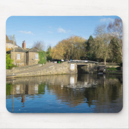 Calder and Hebble Navigation. Salterhebble slussar Musmatta