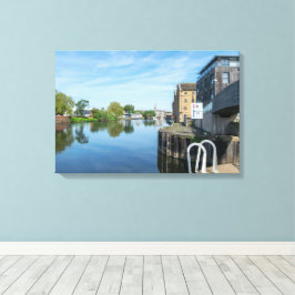 Calder & Hebble Navigation, Wakefield Canvastryck