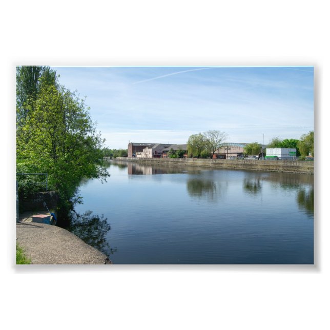 Calder & Hebble Navigation, Wakefield Fototryck (Framsidan)
