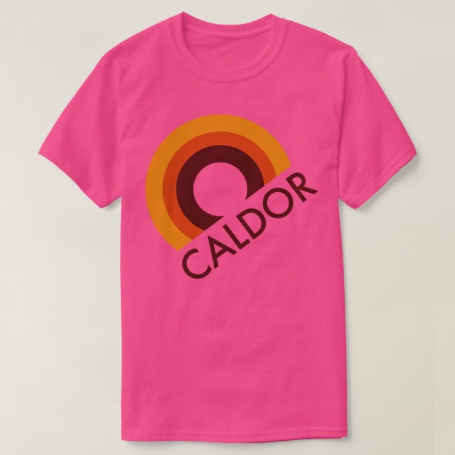Caldor Department Store-Logotyp T Shirt (Design framsida)