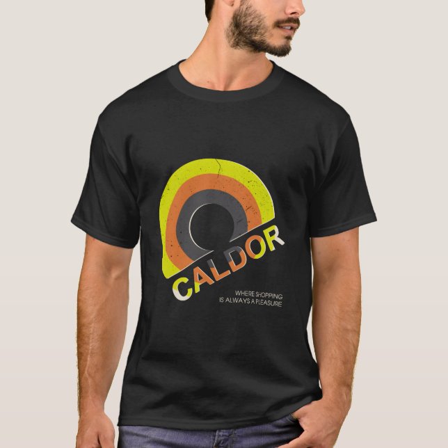 Caldor Och Caldors Underbara Avdelning T Shirt (Framsida)
