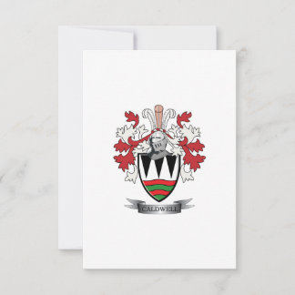 Caldwell Family Crest Jackar av Arm