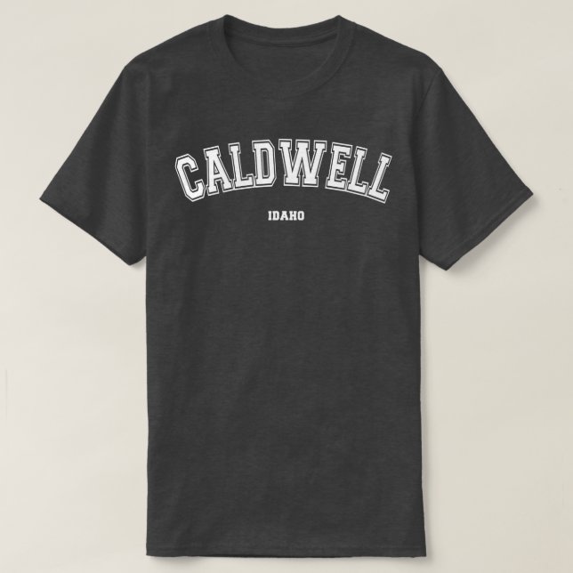 Caldwell Idaho T Shirt (Design framsida)