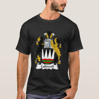 Caldwell Jackar Arm Caldwell Family Crest T Shirt